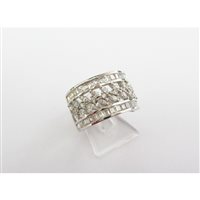 Anillo Damiata Gioielli Mujer in Oro blanco Zircone 2114/102/1-D199 - 2114/102/1-D199